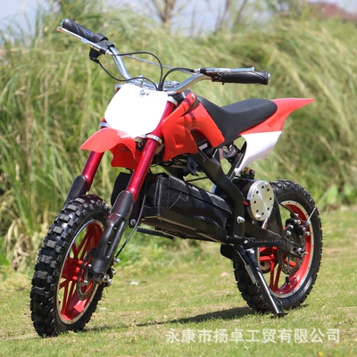 Mountain off-road vehicle, Elektrikli motosikletlər - red-24v300w-motor-24v12a-lead-acid-battery-7-inch-wheel