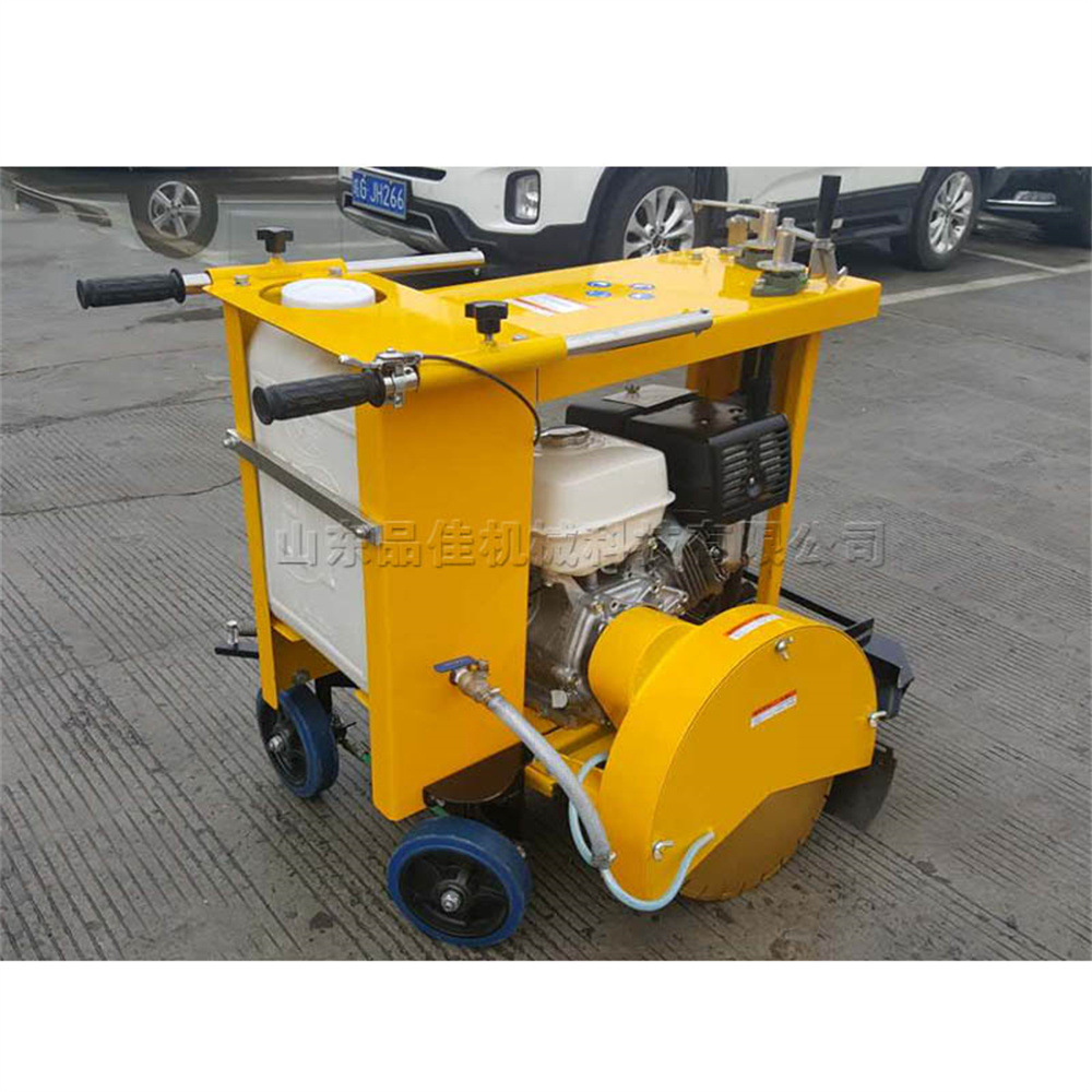 小型破损井盖切缝机 马路井盖圆周切圆机 手推式圆形井盖切割机