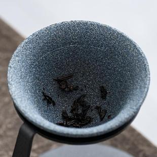 Non-Porous Tea Strainer, Tea Filter, Fair Cup, Tea-Water Separation, Tea Filter Mesh, Integrated Tea Brewing Set with Small Green Tangerine Kung Fu Tea Set