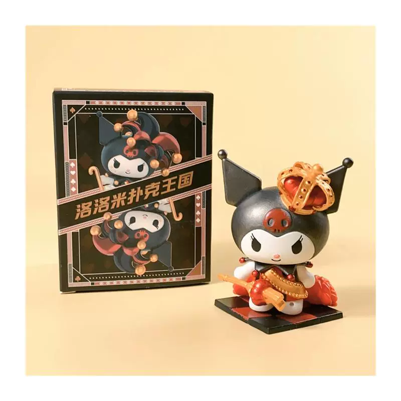 Новинка Sanrio Blind Box милые фигурки Kuromi TOYS TRUMP Kingdo