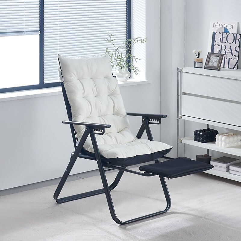 Recliner office workstation simple portable nap chair, three-in-one reclining and sitting chair for lunch break, beach chair, folding chair Recliner office workstation simple portable nap chair, three-in-one reclining and sitting chair for lunch break, beach chair, folding chair
