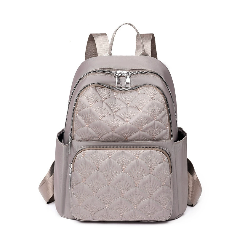 Capacious travel backpack shoulder bag, lightweight, western style, multi-pocket