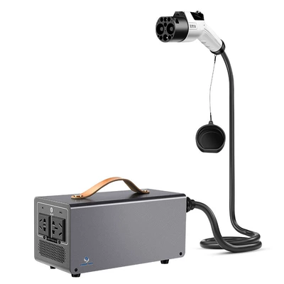 Elektrikli avtomobil şarj stansiyaları: External Discharge Gun Outdoor Camping