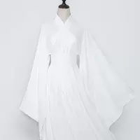 Hanfu Unisex Set, Polyester Traditional Robe — multiple sizes, wide & small sleeve options