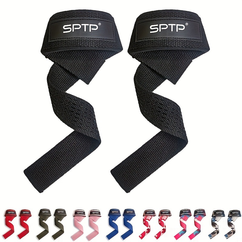 Sptp Fitness Support Belt Silicone Pull-Up Bar Anti-Slip Equipment Resistance Band Deadlift Strap Cross-Border