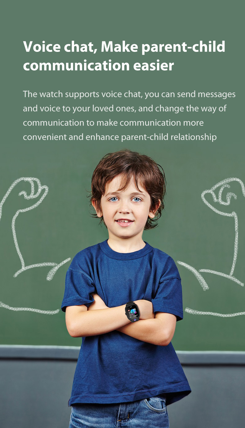 Orologio da polso per bambini Y31 Smart WIFI Posizionamento Impermeabile Foto Meteo Sveglia Multi lingua_voghion.com