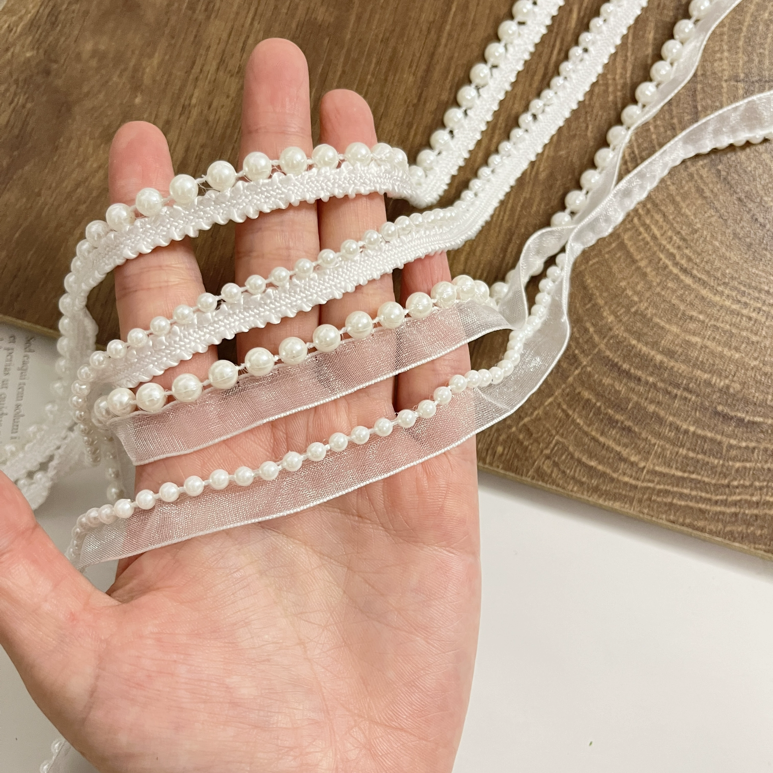 Аксессуары для детской одежды своими руками, аксессуары для одежды ручной работы с жемчужной оплеткой, кружево, декоративные аксессуары для воротника и юбки одежды.