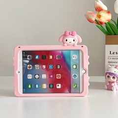 2023 New Cartoon Silicone iPad Case 10.2 Inch Mini 45 Tablet Anti-Slip Compatible with 2019 Air 3