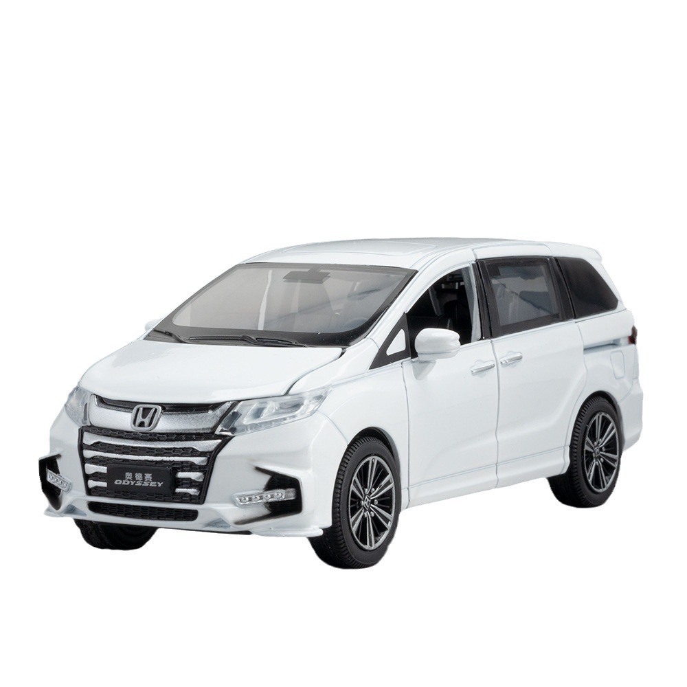 Modelo de coche de aleación JKM 1 a 32 Mitsubishi de LX-9 generación Audi A7 de juguete de luz y sonido de coche modelo de efecto de sonido colección de adornos