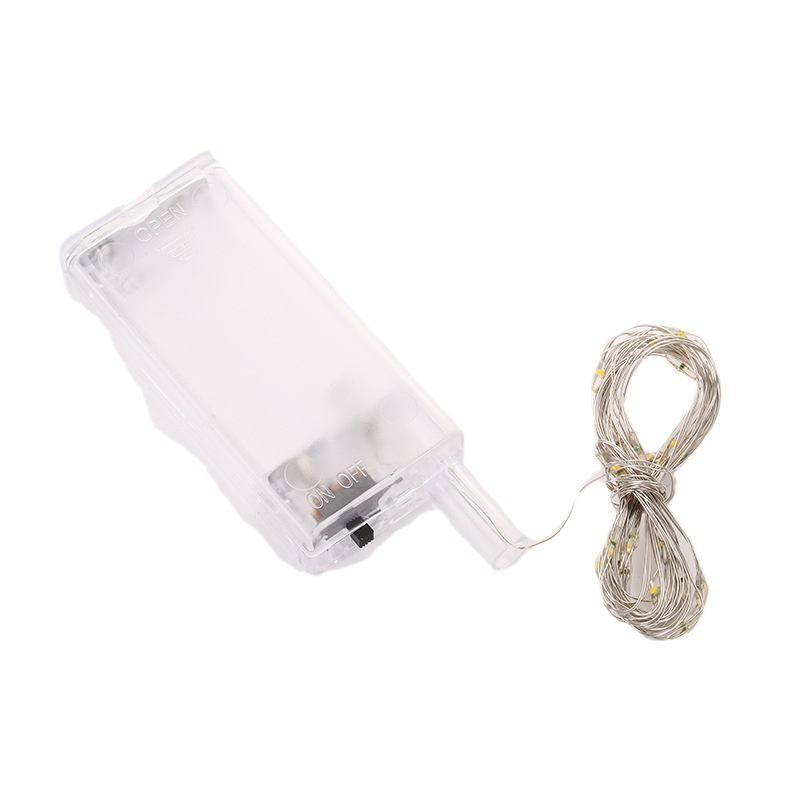 Nuevo conjunto de línea de luz de caja de batería de dos secciones ambiente romántico decoración de vacaciones creativo sorpresa confesión conjunto Accesorios