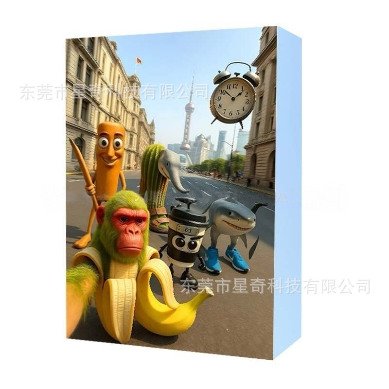 跨境爆款山海经TungTungSahur木棍人手办公仔挂件盲盒24ps香蕉猴|undefined