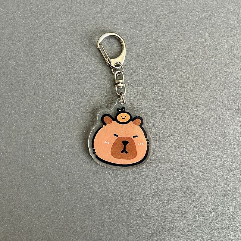 メーカー卸売りの爆発的なアクリルストラップ日系アニメかわいい筆袋バッグ小ストラップ学生のキーホルダー飾り|undefined