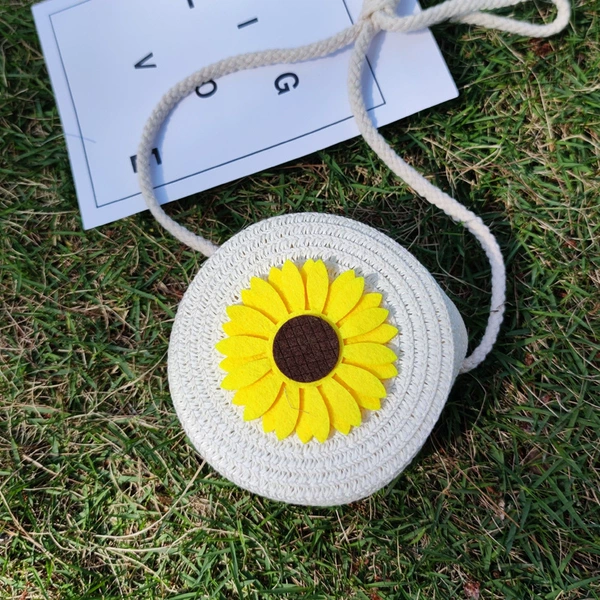 Solar-powered, white, 12cm