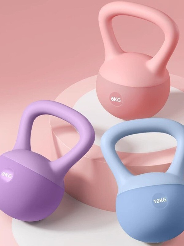 ソフトケトルベル家庭用女性スクワットトレーニングソフト6kgポット玲ダンベルヒップアップ力トレーニング砂ケトルベルフィットネス|undefined