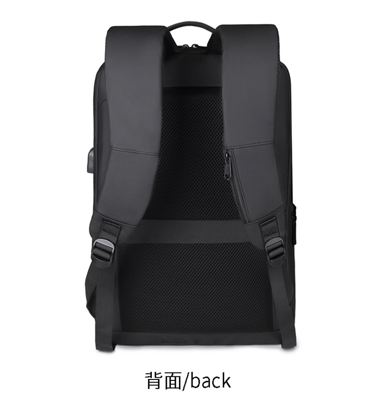 A new cross-border hard-shell business backpack with large capacity and multiple functions, a 17-inch computer bag for commuting and business trips, and a high-end feel on both shoulders undefined
