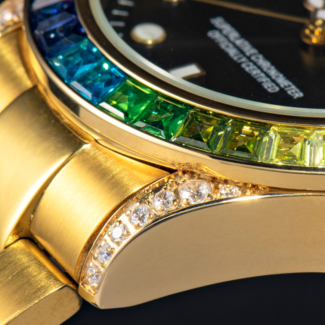 150g Weight Tempered Glass Mirror Material Stainless Steel Strap Material Watch Classification Pointer Display Type Folding Buckle Buckle Style Round Dial Shape Holiday, Street Occasion Quartz Movement Solid Color Pattern Men's Gender Business Style Business Solid Color Folding Buckle Quartz Watch Men's Watches 10