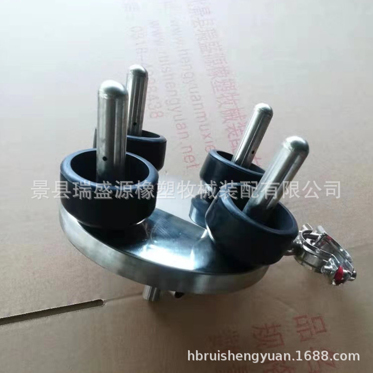 牧场用品挤奶机设备配件  奶衬清洗盘  不锈钢奶衬清洗盘