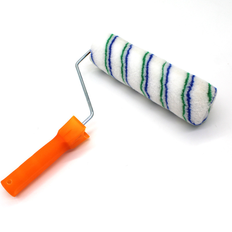 Cepillo de rodillo de pintura directa de fábrica de 9 pulgadas sin ángulo muerto de 4 pulgadas mini cepillo de herramientas al por mayor para uso industrial de pintura de látex doméstica