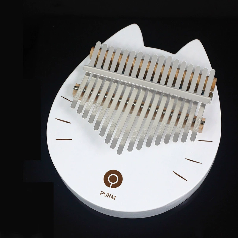 PURM Thumb Kalinbaqin 17 тон пальцевое пианино для начинающих Kalimba музыкальный инструмент