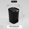 Medium pedal trash can-black