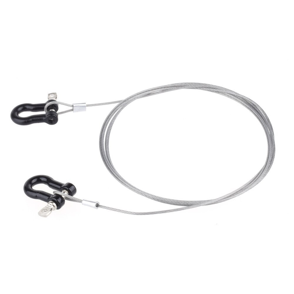 RC modelo coche universal simulación humor metal piezas decorativas rescate gancho cadena gancho cuerda gancho cabrestante gancho remolque