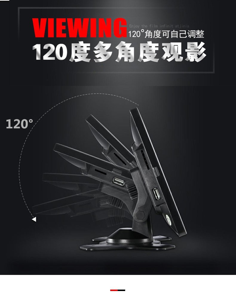 Suitable for Monitor Other 0inch Hd HDMI Home Vga Screen Small Mini 7inch Lcd Screen Car
