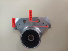 炮塔铣床配件X轴承座工作台丝杆座走刀器固定板挂角丝杆固定座