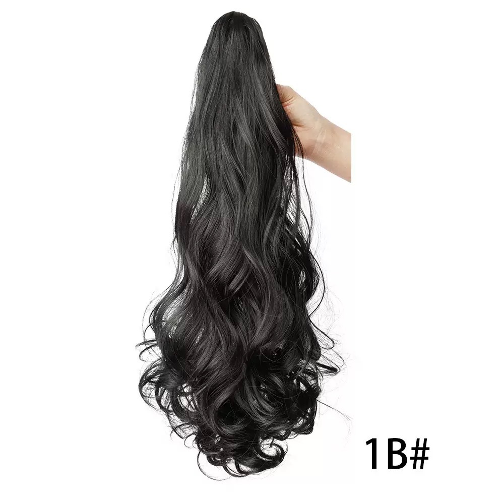 Cauda de caballo, cabello rizado largo, gran onda, garra rizada, cola de caballo, cabello de caballo, pelucón de cabeza alta, cola de caballo
