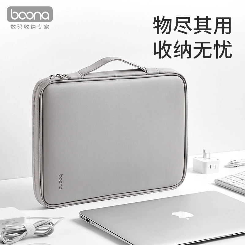 Сумка-чехол для ноутбука (Apple, Lenovo, Huawei) 13/14/15.6 дюймов, усиленная ручка, тонкий защитный чехол