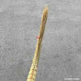 手工大号高梁扫把家用老式笤帚加厚净苗高粱笤帚金丝苗脱壳扫把