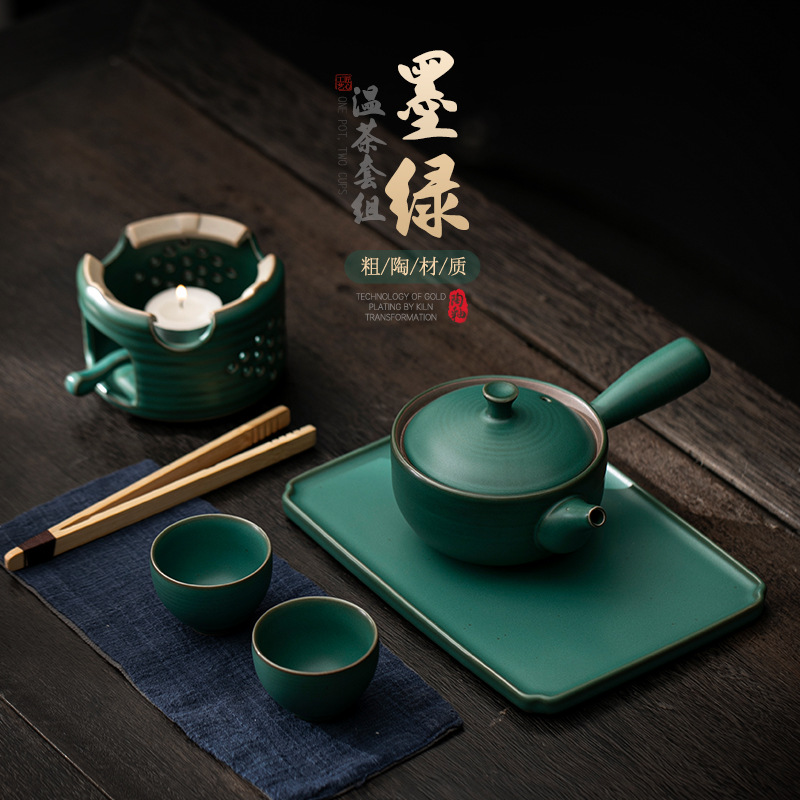 High-end tea set for hotel, light luxury style