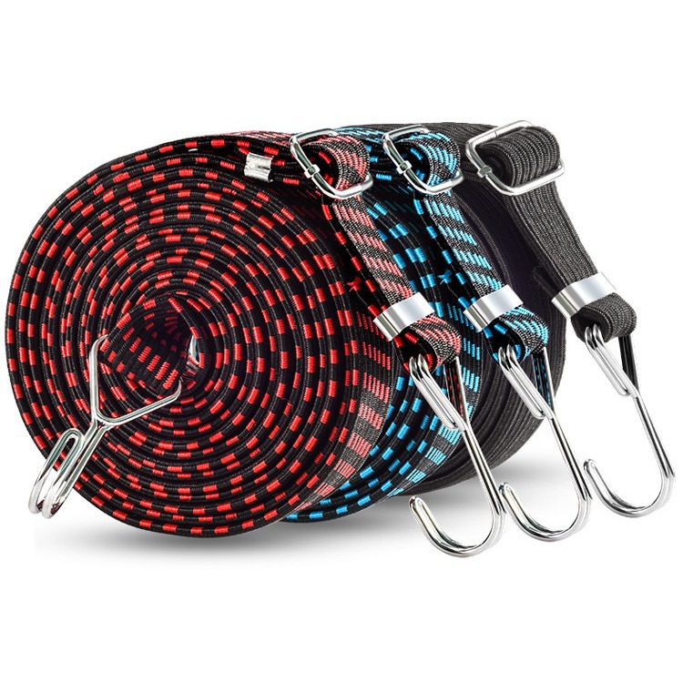 摩托车电动自行车可调节捆绑带行李弹力绳山地车捆扎带松紧绳快递