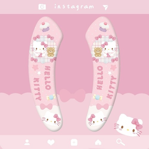 Toilet seat ring cute household bathroom adhesive all-season universal waterproof toilet seat sticker travel portable model