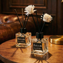 无火香薰精油酒店家用客厅卧室厕所车内空气清新香水藤条香薰50ml