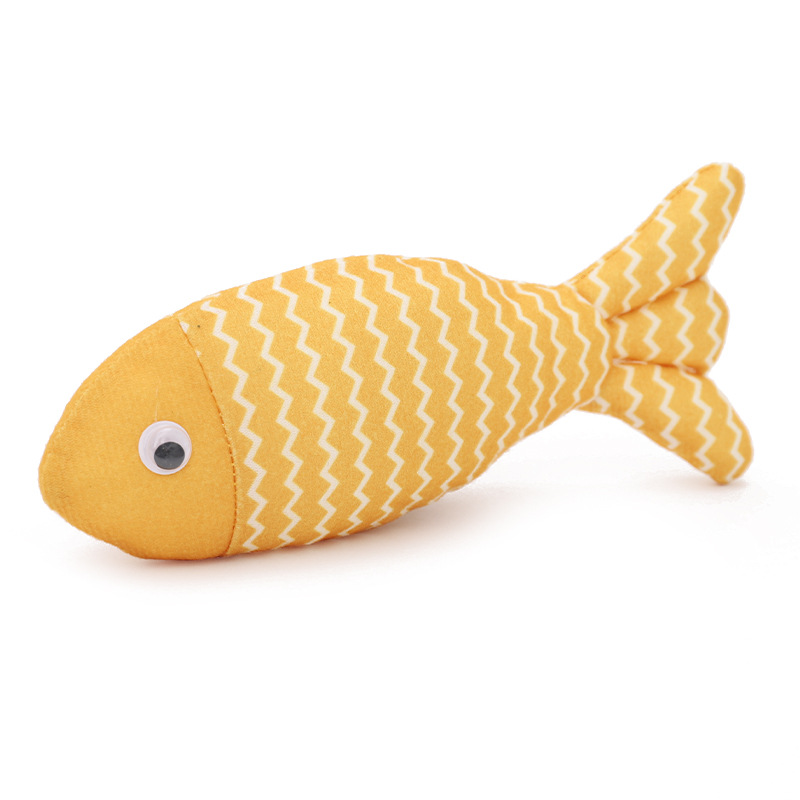 Catnip pescado gato juguete divertido gato palo gato auto-Hola aliviar el consumo sofocante molienda física resistente a mordeduras gatito suministros