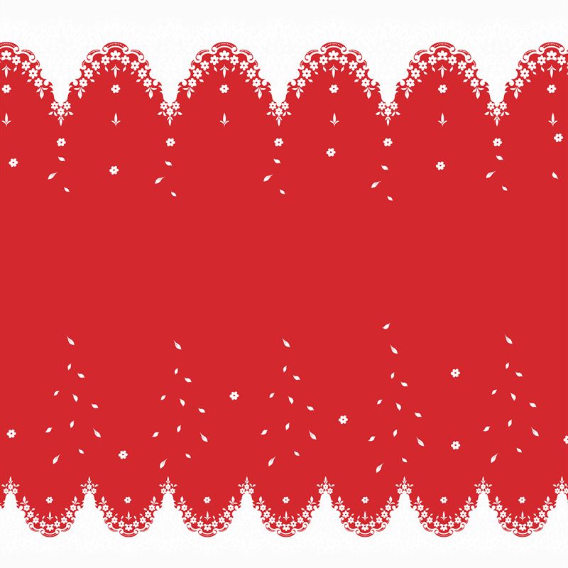 11 grandes rojos; 58 × 58 cm