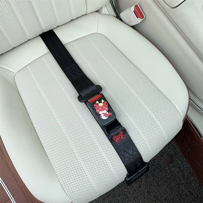 Car seat belt | Safety Belt Fixed - three-point-anti-strangle-safety-belt-black-chenlong