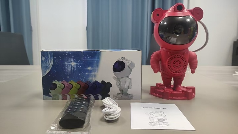 Amazon クロスボーダー Bluetooth 宇宙飛行士星雲ランプ夢のような星空ランプ寝室の睡眠雰囲気宇宙飛行士ナイトライト|undefined
