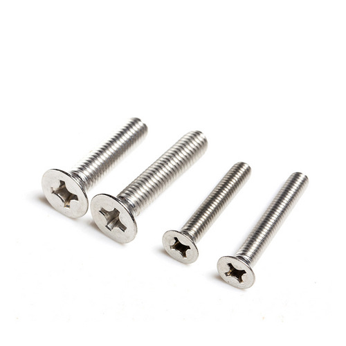 Stainless steel screws 304 stainless steel cross recessed flat head screws m3m4m5m6 countersunk head machine screws GB819