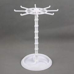 キーホルダーの棚の小さいアクセサリーの小さいペンダントの展示棚の収納棚は回転することができます。