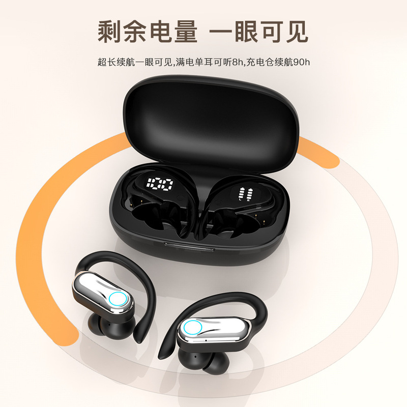 跨境亚马逊智能AI蓝牙耳机新款开放式挂耳式同声翻译耳机超长续航|undefined