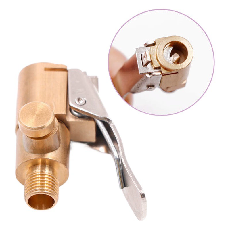 Разъем бортового воздушного насоса, переключающее сопло воздушной трубы, аксессуары для воздушного насоса, резьба шины, адаптер воздушной форсунки с клапаном сброса давления