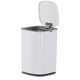 Household kitchen bathroom automatic induction trash can light luxury electric trash can touch-free smart trash can