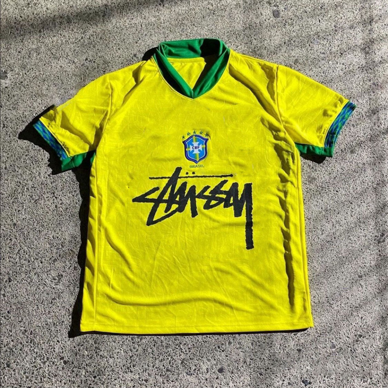 Stussy足球服队服批发巴黎巴西德国法国英格兰意大利日本球衣代发|undefined