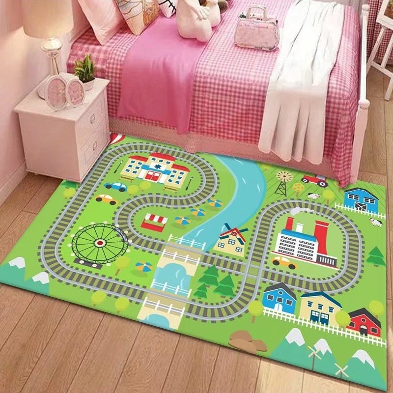 託児所の子供のおもちゃで遊んでいます。|undefined