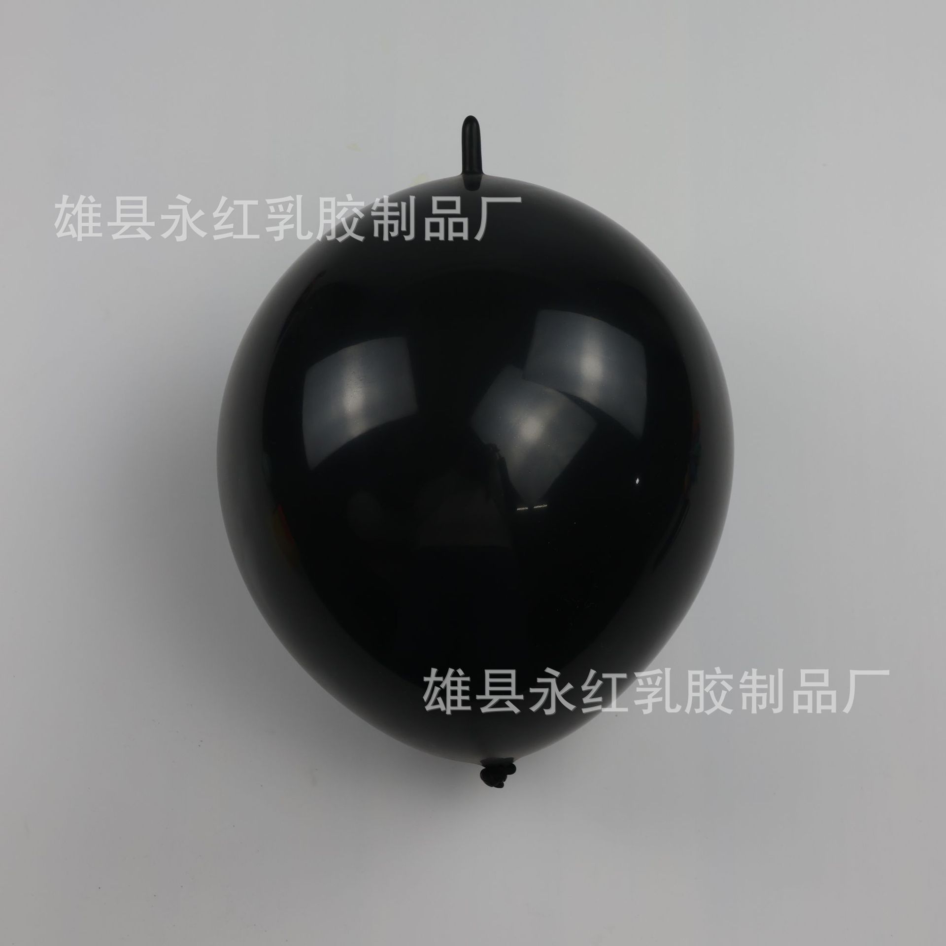 Globo de la cola de 10 pulgadas 2,4g engrosada boda fiesta de cumpleaños Fondo pared escena diseño Bola de conexión