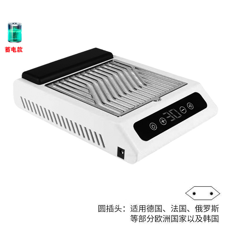 Aspirador de uñas transfronterizo Máquina de polvo de uñas japonesa 80w filtro de alta potencia para uñas aspiradoras extraídas