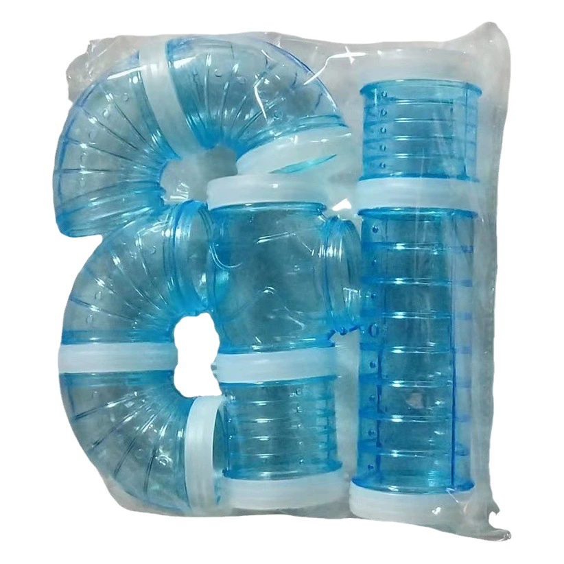 Набор для производителя труб для хомяка, золотой медведь, сделай сам, внешний лабиринт для ванной комнаты, туннель, игрушка для домашних животных