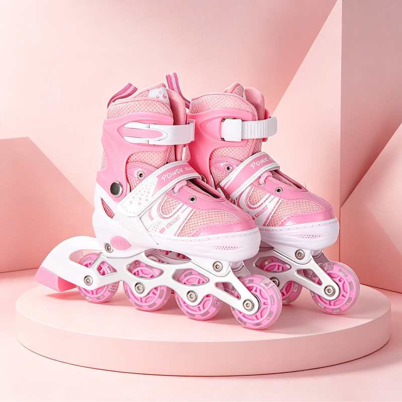 Juego completo profesional de patines en línea para niños transfronterizos patines para principiantes para hombres y mujeres patines para adultos individuales al por mayor