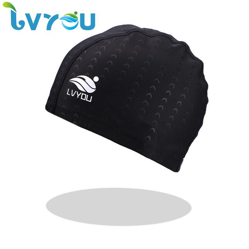 Sombrero de nadador verde, sombrero de nadador de spandex, sombrero de nadador de cabello largo, sombrero de nadador de aguas termales, sombrero de nadador para adultos, unisex, piscina, comercio exterior